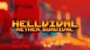 Hellvival Nether Survival server banner