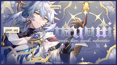 (˵˃ ᗜ ˂˵) myoui ❥ hub resources .trding .link .hire .advertise banner