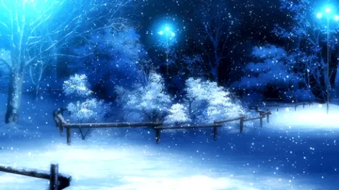 Snow banner