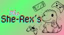 The She-Rex's Banner
