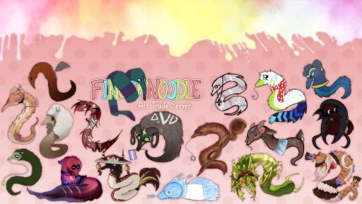The Fingernoodle Art Trade Server Discord server banner