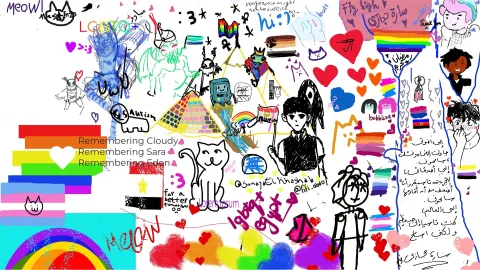LGBTQ+ Egypt banner