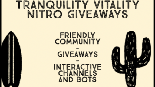 Tranquility Vitality Discord server banner