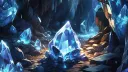 Crystalline banner