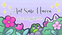 ⟡ ✦﹕Art Safe Haven 🌸 banner