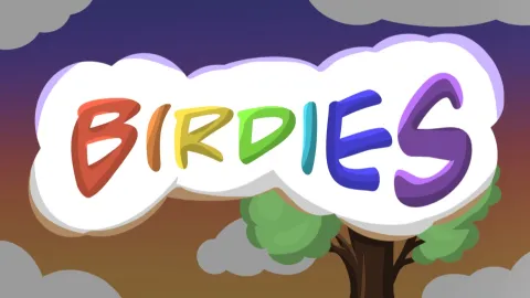 The Birdies banner