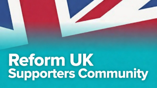 Reform UK Supporters Community Discord server banner