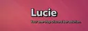 Lucie#3526 banner