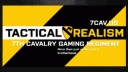7th Cavalry Gaming Regiment banner