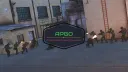 The APGO Battalion banner