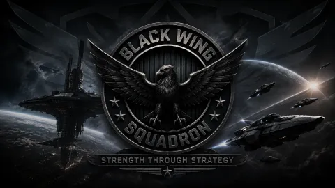 Black Wing Squadron banner