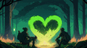 GREEN HEART REGIMENT banner