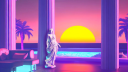 🌴 𝙎𝘼𝙋𝙋𝙃𝙄𝘾  𝙎𝙐𝙉𝙎𝙀𝙏 🌴 Discord server banner