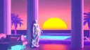🌴 𝙎𝘼𝙋𝙋𝙃𝙄𝘾 𝙎𝙐𝙉𝙎𝙀𝙏 🌴 Discord server banner
