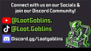 𝙻𝚘𝚘𝚝 𝙶𝚘𝚋𝚕𝚒𝚗𝚜 Discord server banner