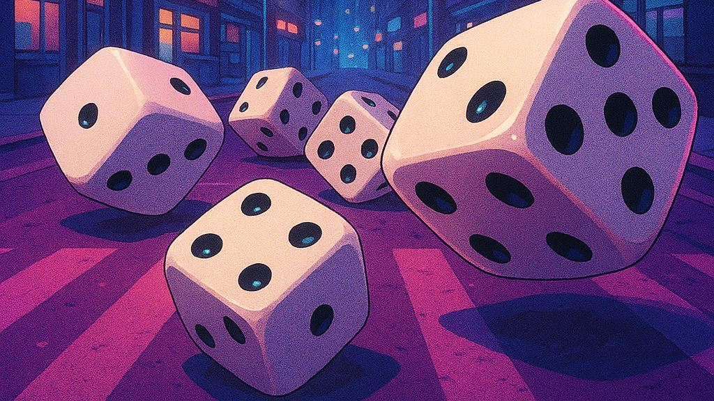 The Dicey District 🎲 Discord server banner