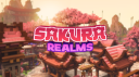 Sakura Realms Minecraft Survival 1.21+ server banner