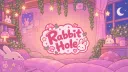 Rabbit Hole 🐰 | Cozy • Comfy • Lounge • Stickers • Emotes • Active Chat • Chatting • Memes • Emojis Discord server banner