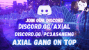 Axial banner