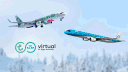 KLM Transavia Virtual banner