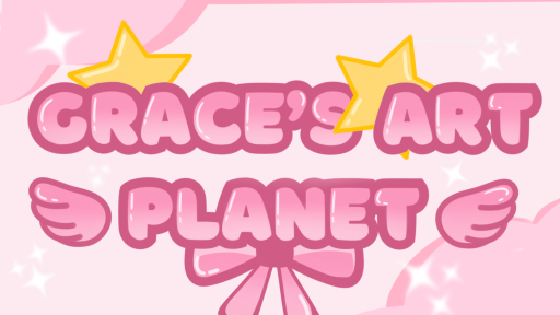˚₊‧꒰ა Grace's art planet ໒꒱ ‧₊˚ ┊Artists and commissions ┊social ┊chatting and chill ┊ ✰⋆⁺ Discord server banner