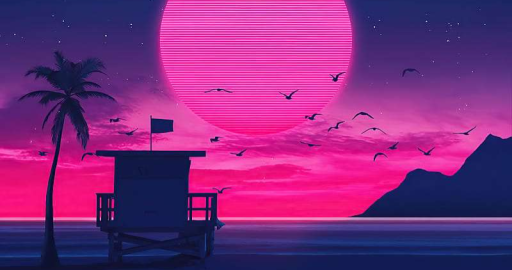 Neon Shores Discord server banner