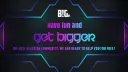 BIG UP Discord server banner
