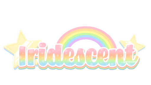 iridescent ✦ emotes Discord server banner