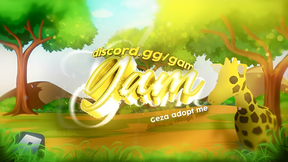 Gezas Adopt Me Discord server banner