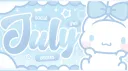 ꒱　　𓂃　july　⊹　sociαl　⊹　giveαwαys　⊹　emotes Banner