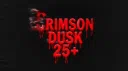𝙲𝚛𝚒𝚖𝚜𝚘𝚗 𝙳𝚞𝚜𝚔 25+ server banner