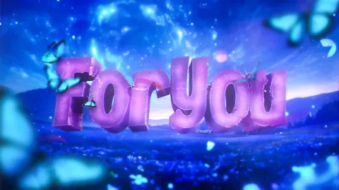 For You 🦋 banner