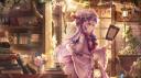 Patchouli's Library of Knowledge & Music Banner