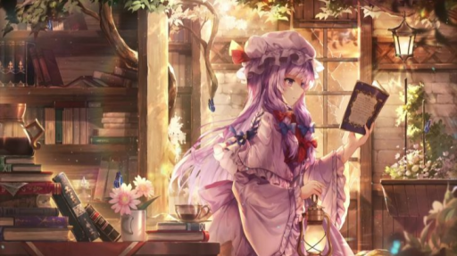 Patchouli's Library of Knowledge & Music Discord server banner
