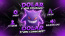 ・𝘿𝙤𝙡𝙖𝙧 𝙁𝙞𝙫𝙚𝙈 𝘾𝙤𝙢𝙢𝙪𝙣𝙞𝙩𝙮 | +43K Discord server banner