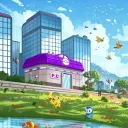 Purpl3’s PokéCenter server banner
