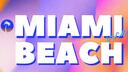 Miami Vice Beach Banner