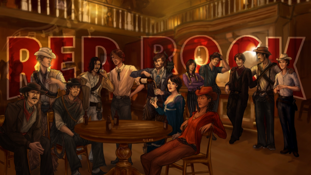 ★ Red Rock County ✩ 1877 - Wild West RP ★ Discord server banner