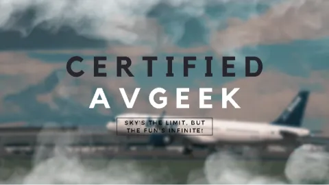 Certified Avgeek banner