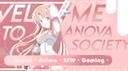 ・๑・Anova Society༉‧₊˚ Banner