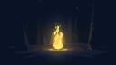 ∔†  THE FIRESIDE. Banner