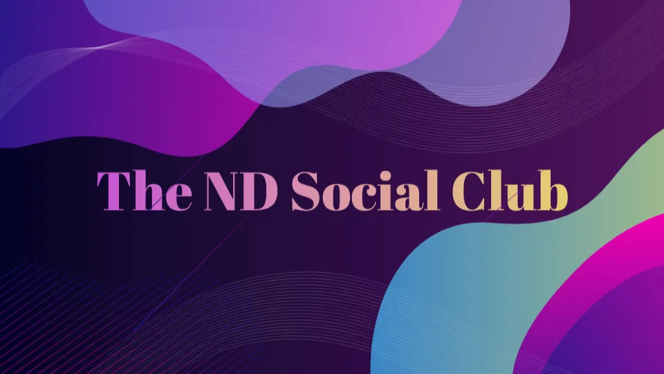 The Neurodivergent Social Club Discord server banner