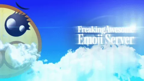 freaking awesome emoji server banner