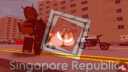 Republic of Singapore banner