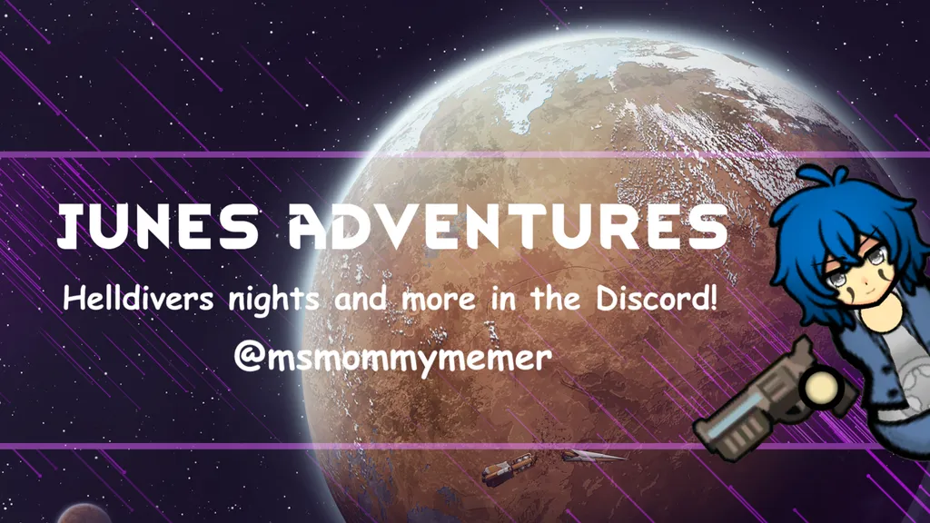June's Adventures Discord server banner