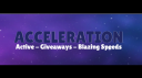 Acceleration banner