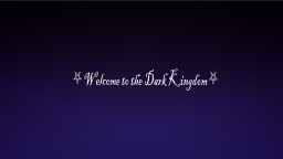 ⛧ Dark Kingdom ⛧ server banner