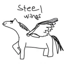 .𖥔 ݁ ˖* Steel Wings ᵒᵖᵉⁿ ˢᵉʳᵛᵉʳ banner