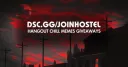 ✦ HOSTEL ✦ CHILL ✤ HANGOUT ✤ MEMES ✤ FRIENDS Discord server banner