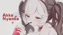 Akko Nyanko's Looney-Bin banner
